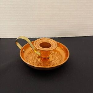 Coppercraft Guild Candle Holder with Handle